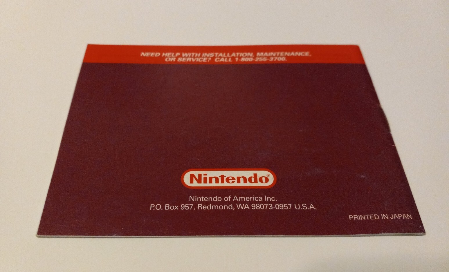Mole Mania Instruction Manual ONLY for Nintendo Game Boy Original GB Gameboy