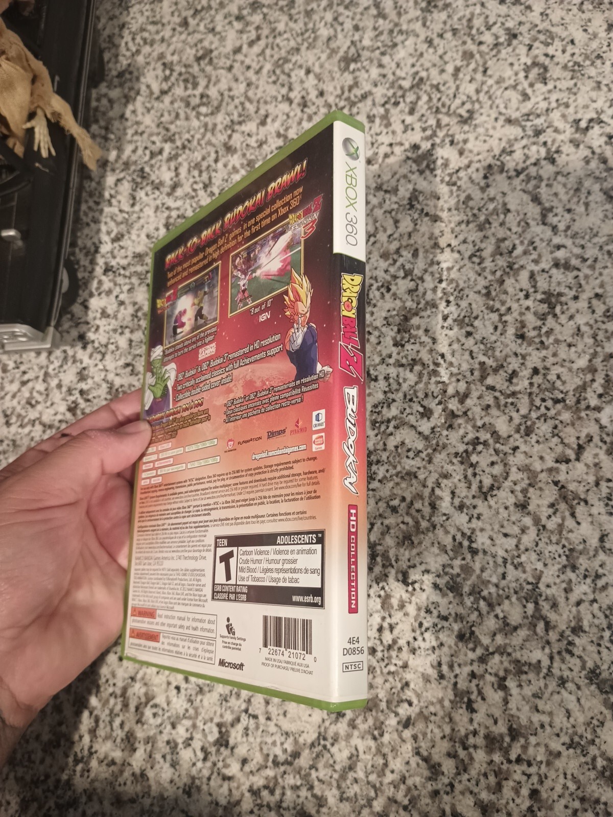 Dragon Ball Z: Budokai HD Collection (Xbox 360) | Tested Working Complete