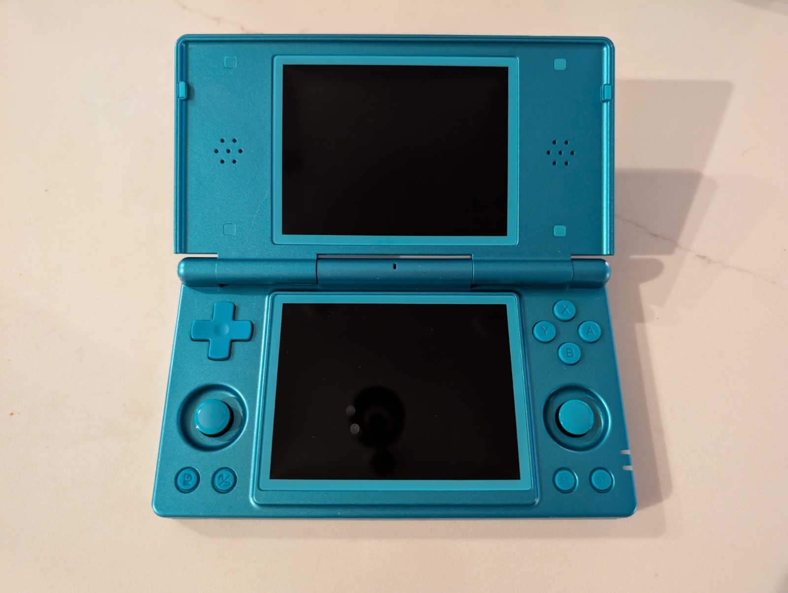 Anbernic RG DS – Turqouise Blue Teal Dual Screen with Rocknix Custom OS