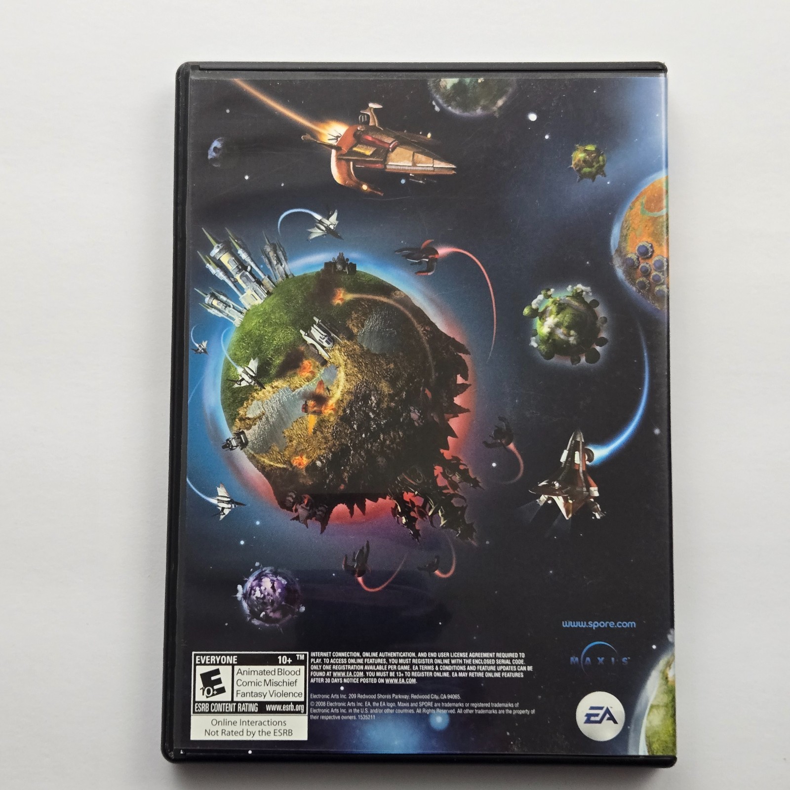 Spore 2008 + Spore: Galactic Adventures Expansion 2009 Windows/Mac Manuals
