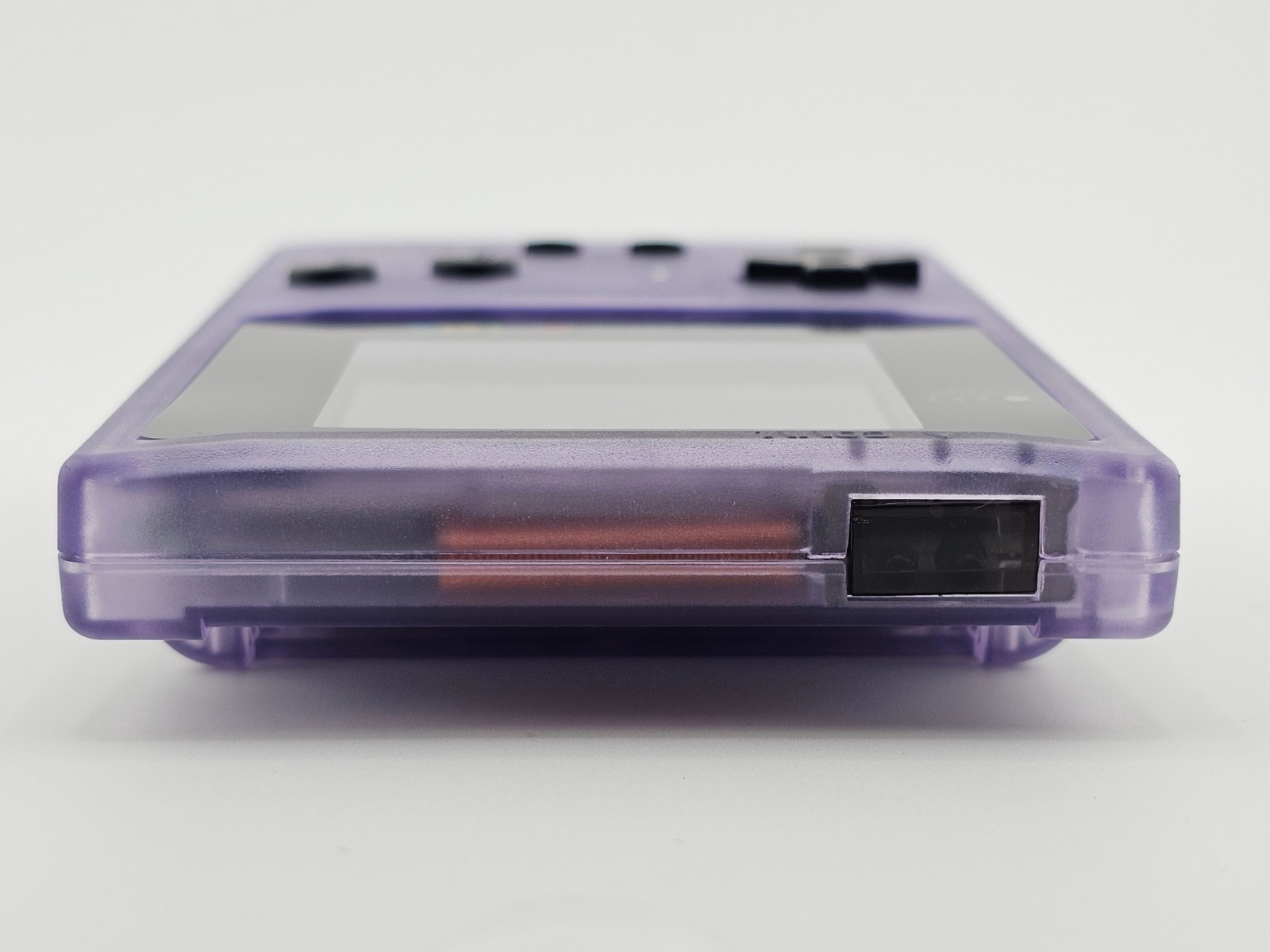 Nintendo Game Boy Color Handheld Game Console Clear Purple CGB-001