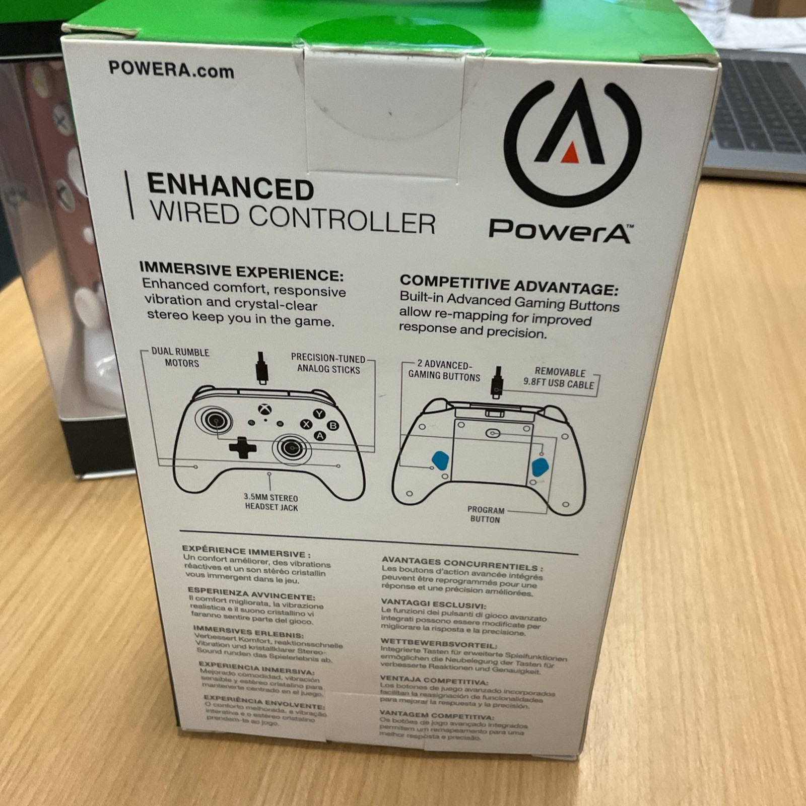 Microsoft XBOX One / PC PowerA Enhanced Wired Controller Brushed Rose Gold