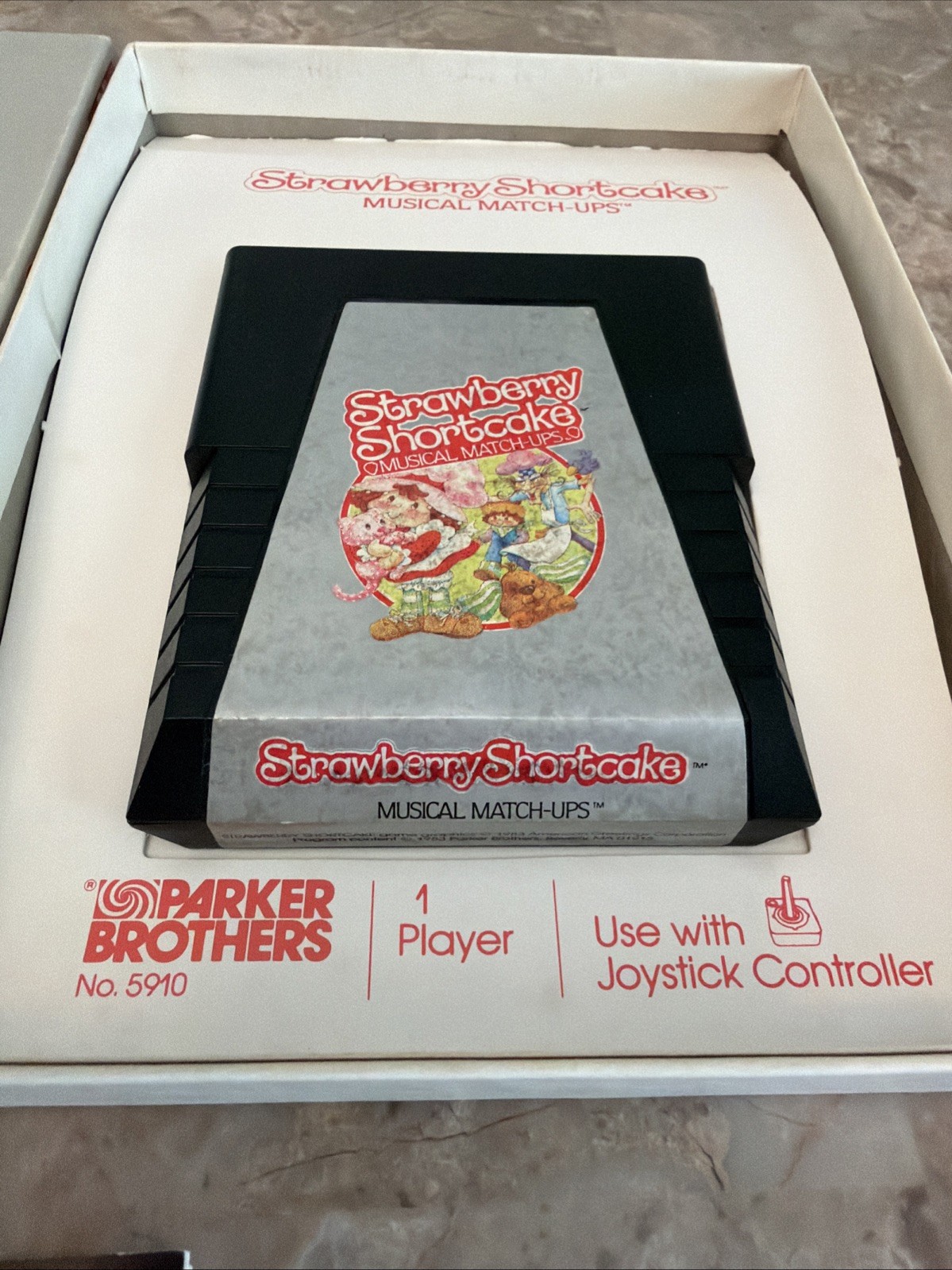 COMPLETE – Strawberry Shortcake: Musical Match-Up (Atari 2600 1983) CIB – TESTED