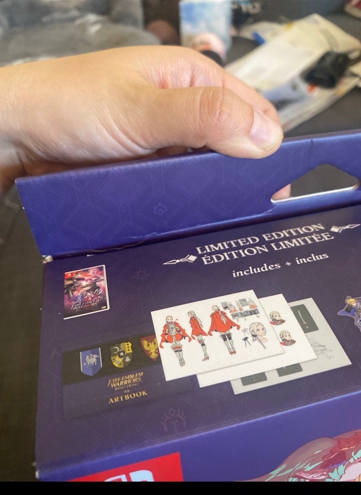 Fire Emblem Warriors Three Hopes Limited Edition NS EU US Seller In Hand