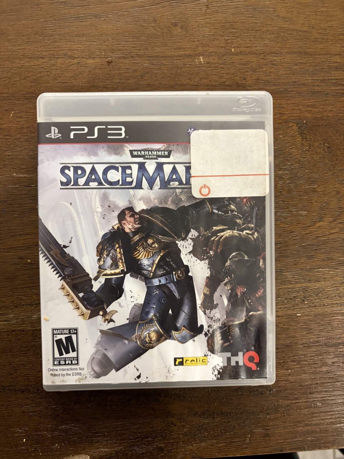 Warhammer 40000: Space Marine (Sony PlayStation 3 PS3, 2011)