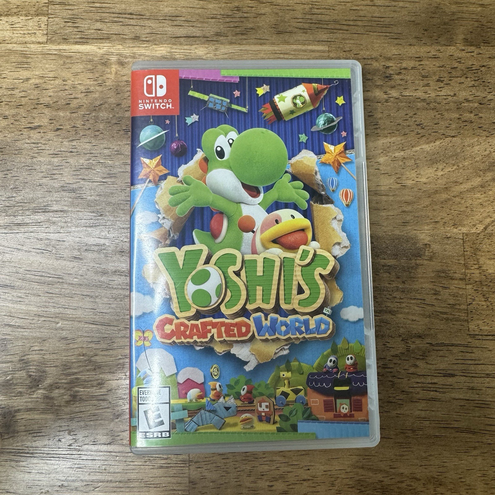 Yoshi’s Crafted World – Nintendo Switch – Cartridge And Case- Tested Works
