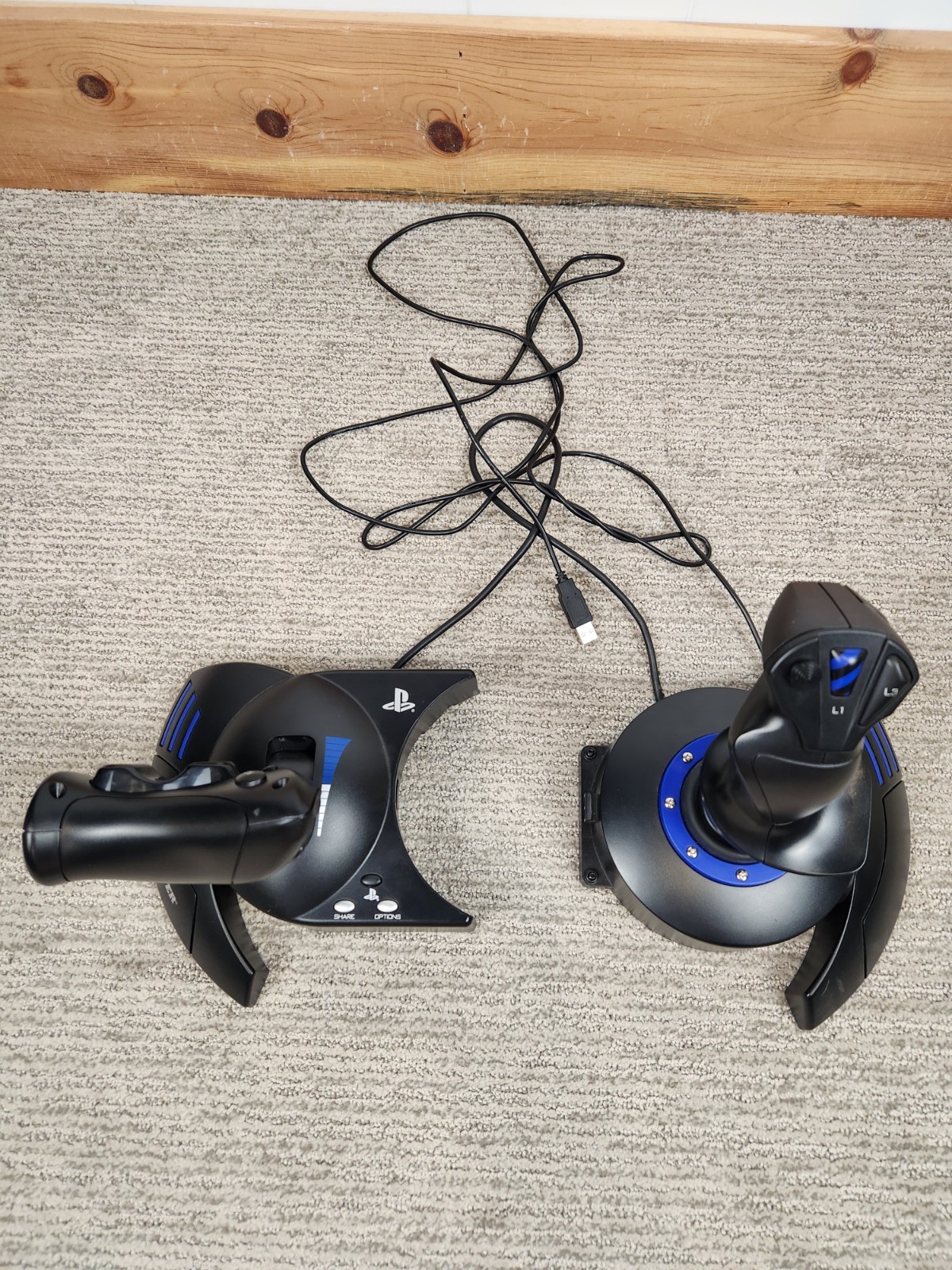 Thrustmaster T Flight Hotas 4 Playstation Test Works Flying Simulator Controller