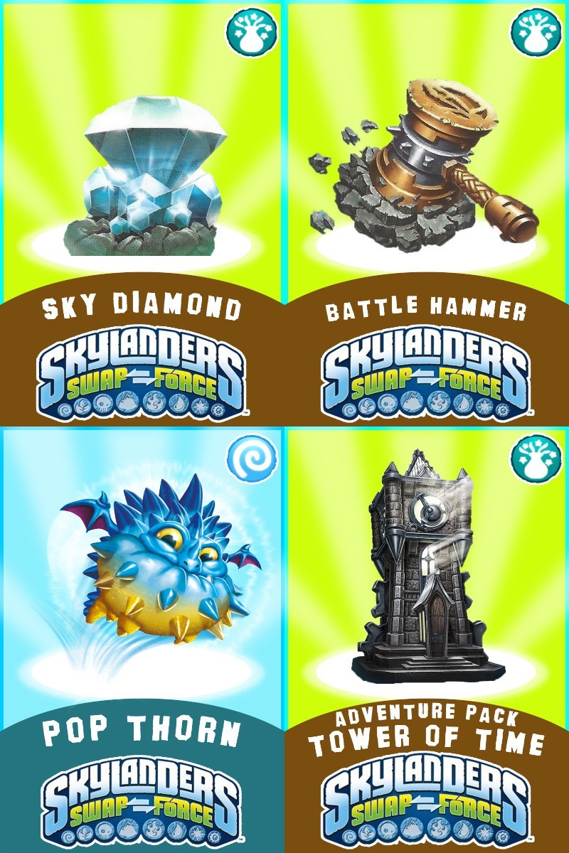 Skylander Swap Force – NFC Cards