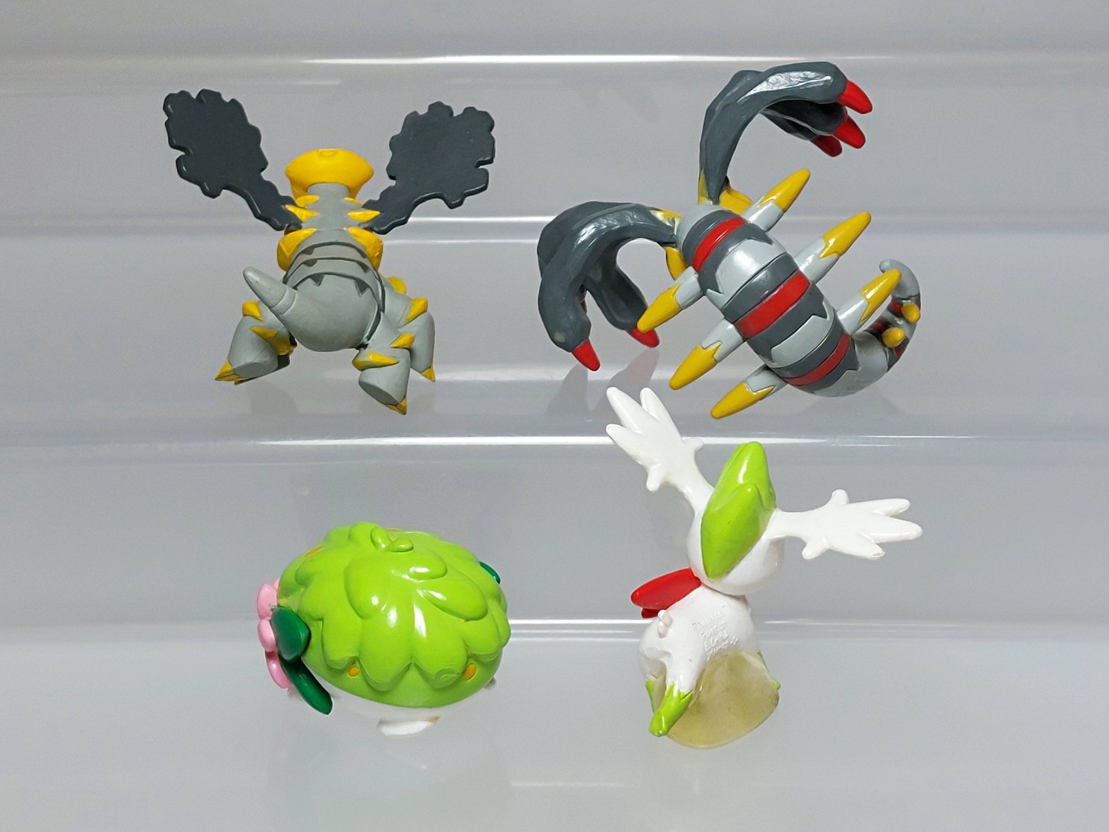 Giratina Shaymin Pokemon Clipping Figure Collection Bandai N03 0.8-1.6in