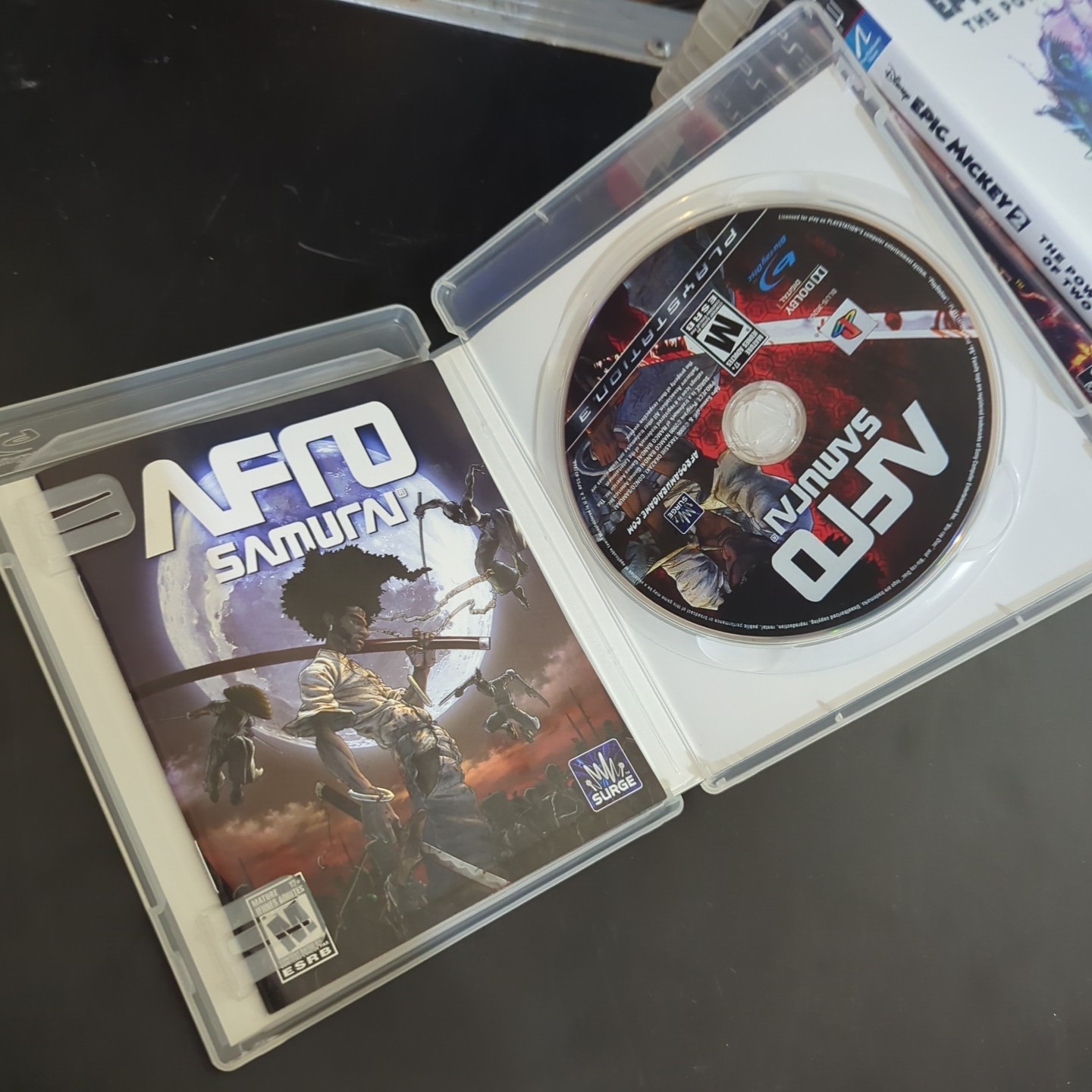 Surge Afro Samurai for Sony PlayStation 3 PS3 – M Mature NTSC-U/C Manual