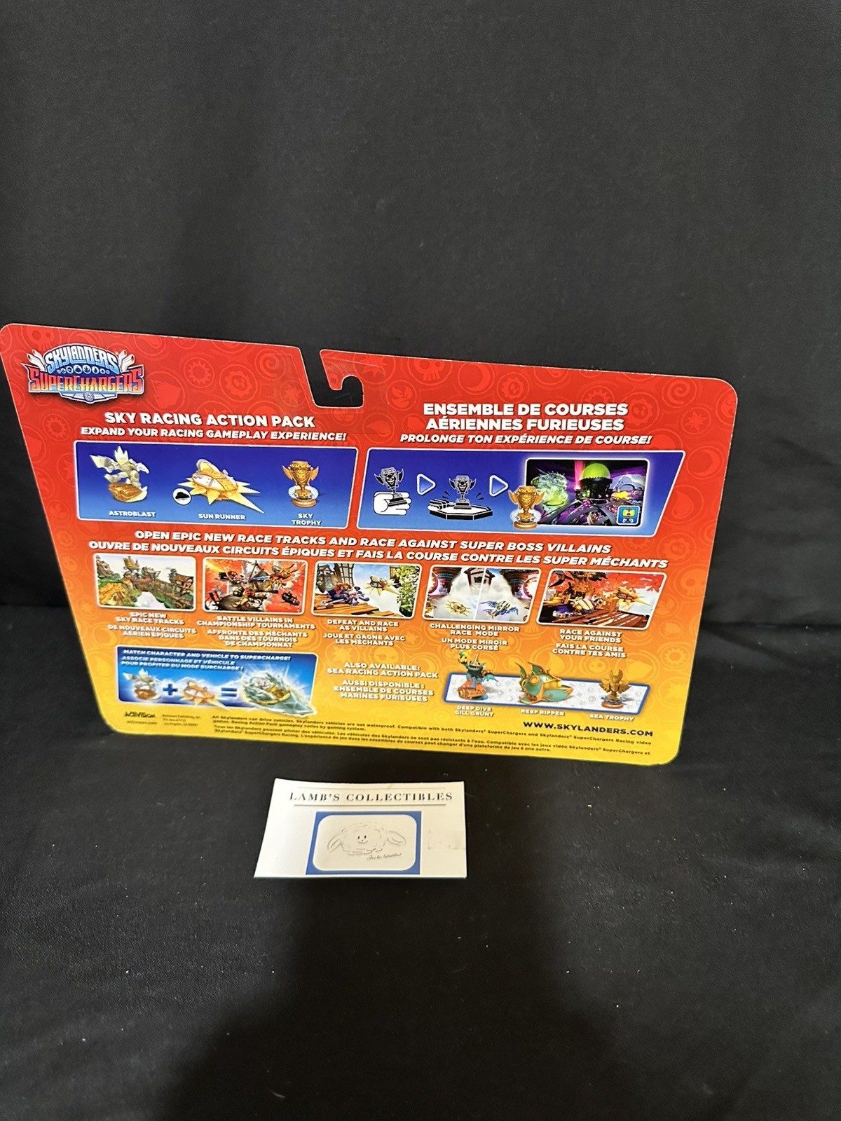 Skylanders Superchargers Sky Racing Action Pack Astro Blast Sun Runner vehicle