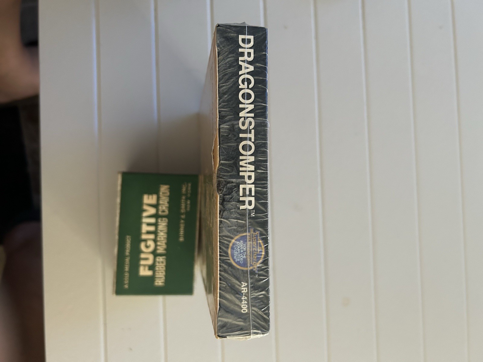 ATARI Dragonstomper (Supercharger Game) Box & Manual & Cassette Tape Sealed