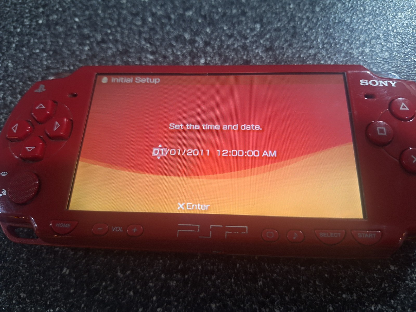 Sony PlayStation Portable PSP-2001 God of War Edition USA Console TESTED WORKING