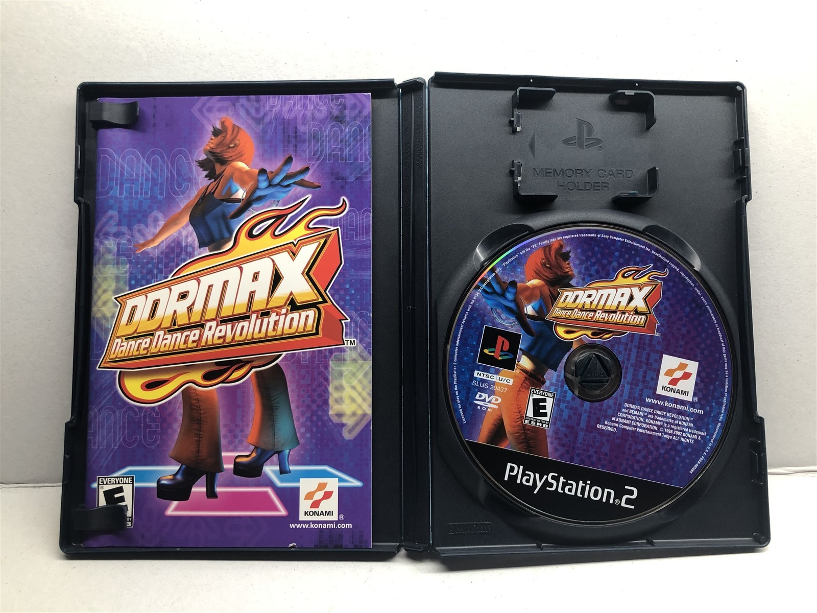 DDRMAX: Dance Dance Revolution (PlayStation 2, 2002) Complete Tested Working