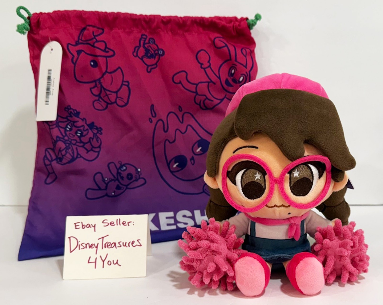 Makeship SOFIA Plushie By Polychroma Until Then Video Game Rare Plush NEW! Cathy