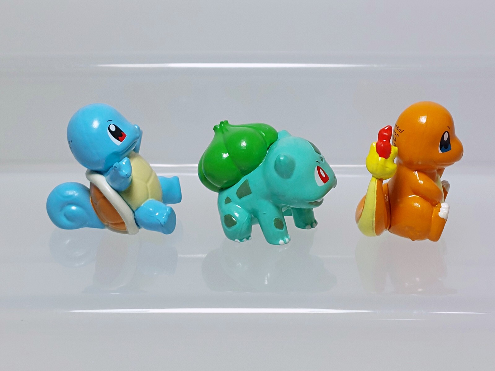 Squirtle Bulbasaur Charmander Pokemon Bikkura Tamago Figure Bandai Q04 0.9-1.2in