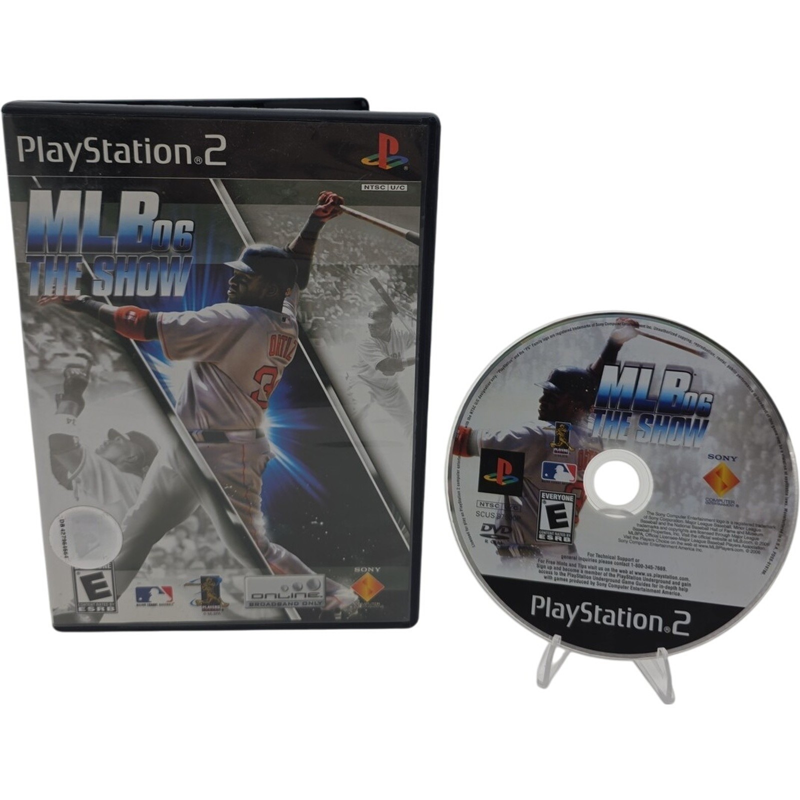 MLB 06 The Show Sony PlayStation 2 PS2 2006 Baseball Simulation Tested & Working