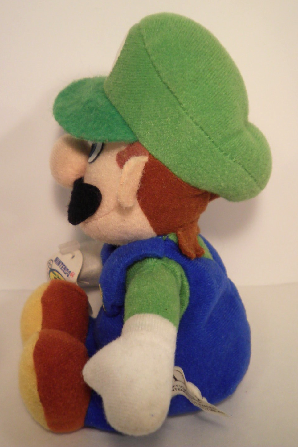 1997 Plush Nintendo 64 Luigi 8″ BD & A Beanie All Tags Officially Licensed 20033