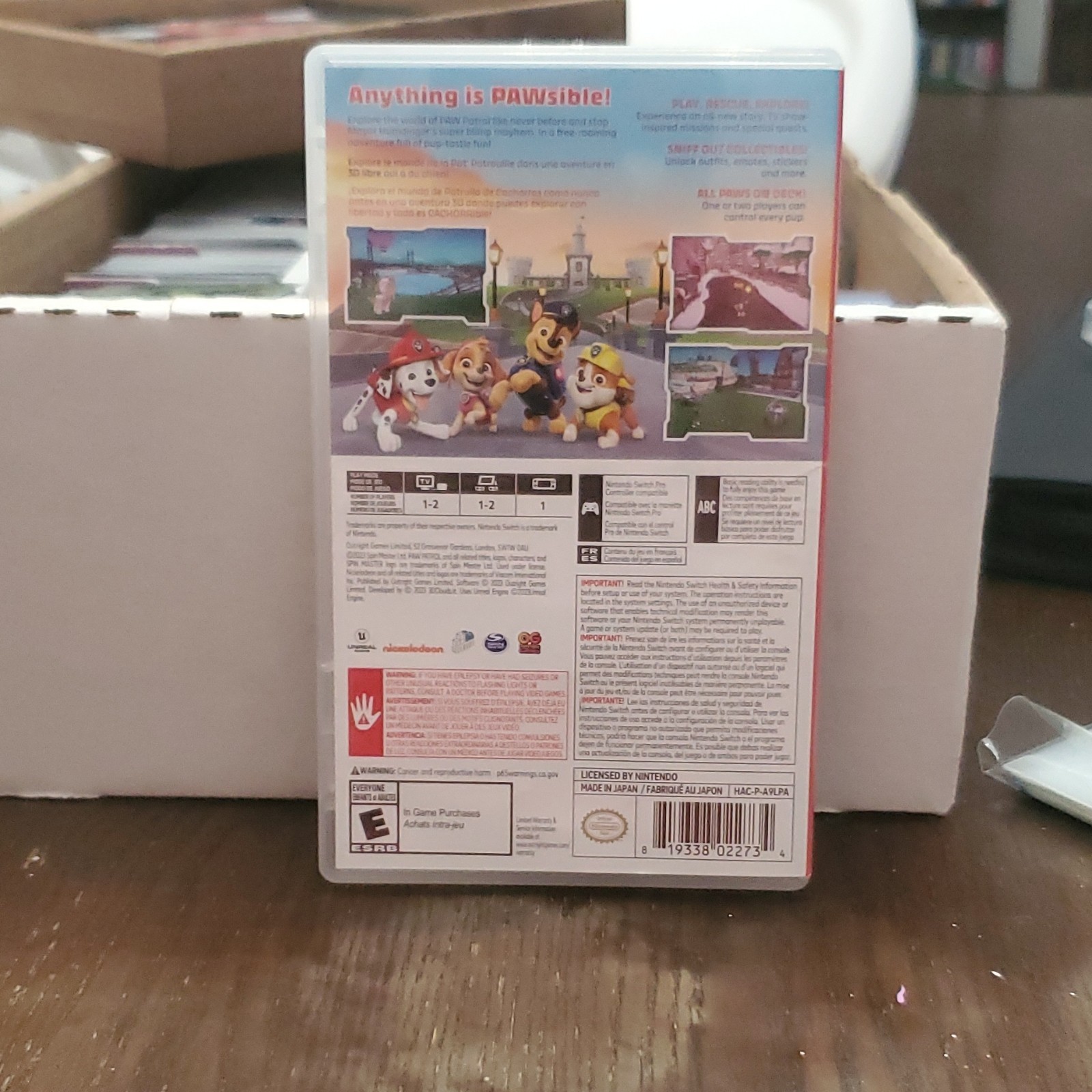 Outright Games PAW Patrol World Nintendo Switch Multiplayer E NTSC-U/C