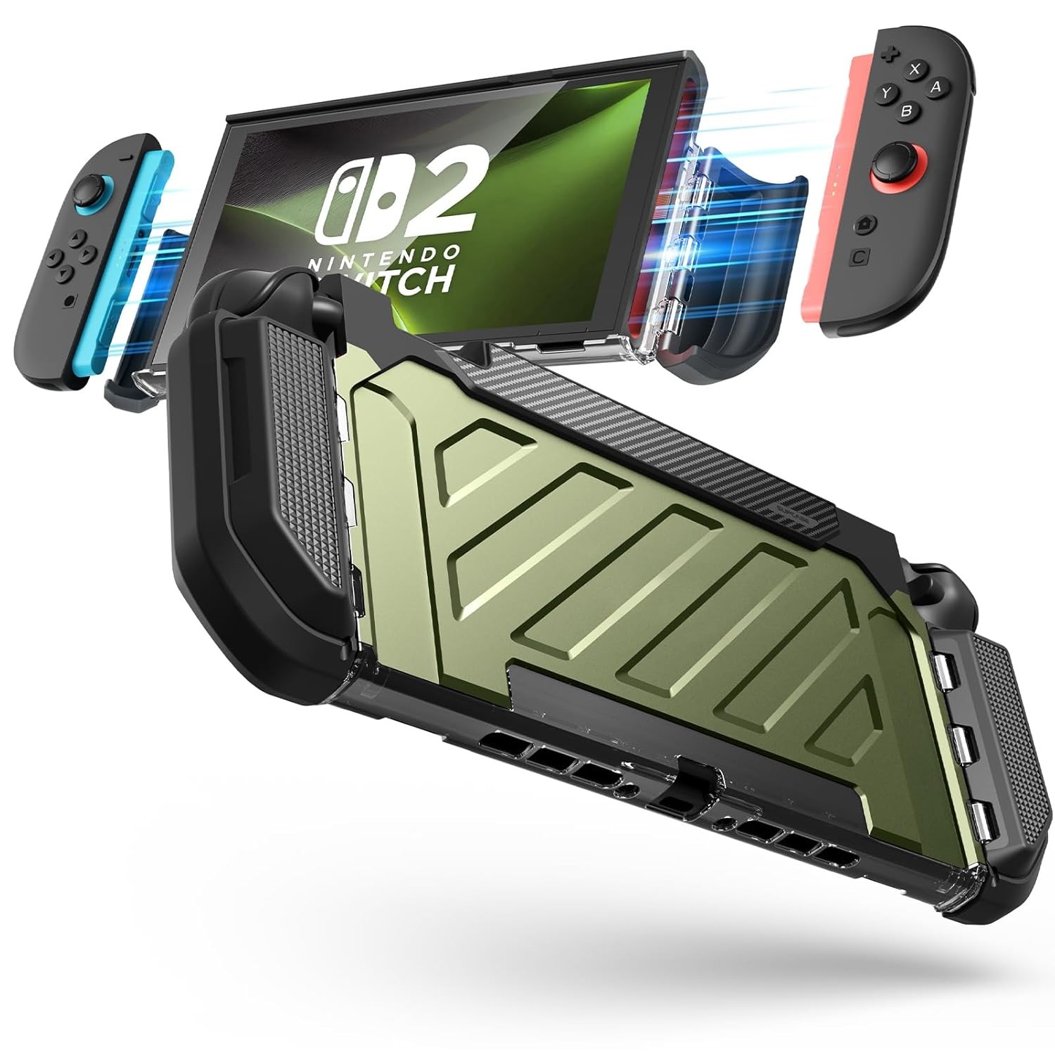 SUPCASE UBPro for Nintendo Switch 2 Military Protection Dockable Integrated Case