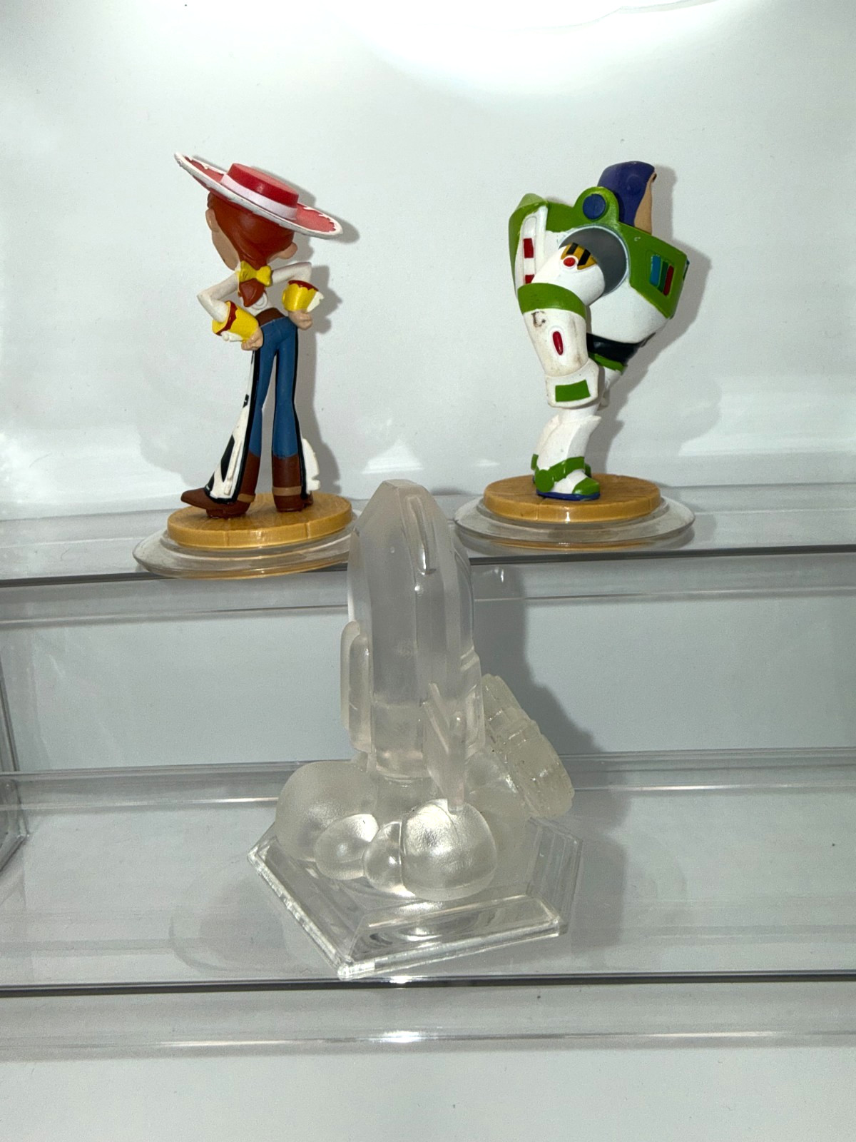 Disney Infinity Toy Story in Space Play Set Buzz Lightyear Jessie w Crystal