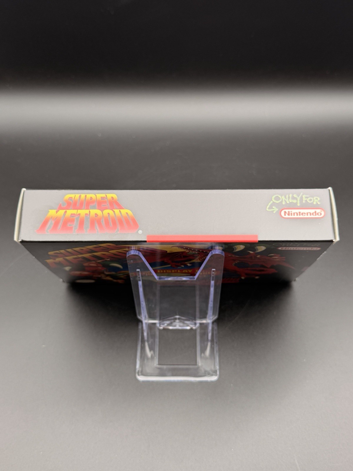 Super Metroid For Display Only-Super Nintendo SNES Complete In Box CIB