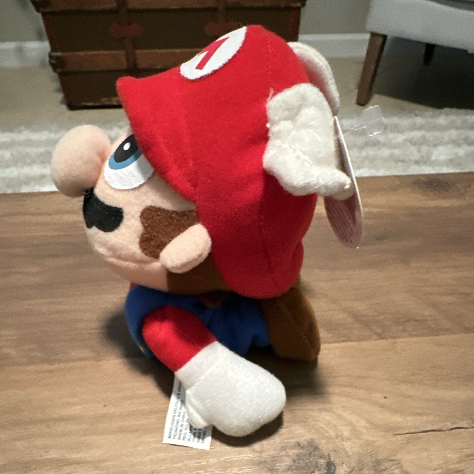 Nintendo 64 Mario Beanbag Character Plush Doll Surface Washable 1997 MPN 20001