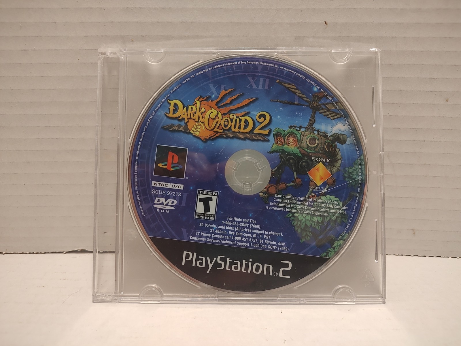 🔥 Dark Cloud 2 Sony PlayStation 2 2003 Disc Only PS2 Working- (Lite Scratches)