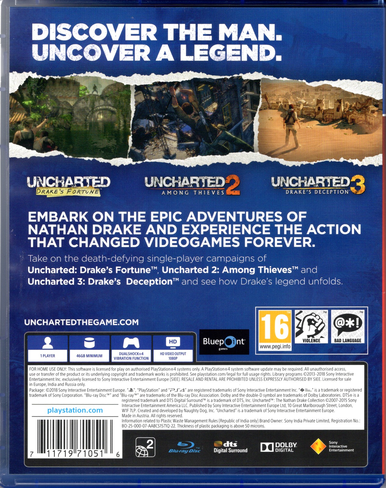 Uncharted: The Nathan Drake Collection for PlayStation 4™
