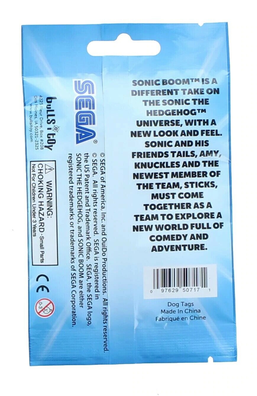 Sonic Boom Dogtag Dog tag Blind pack Necklace : #9