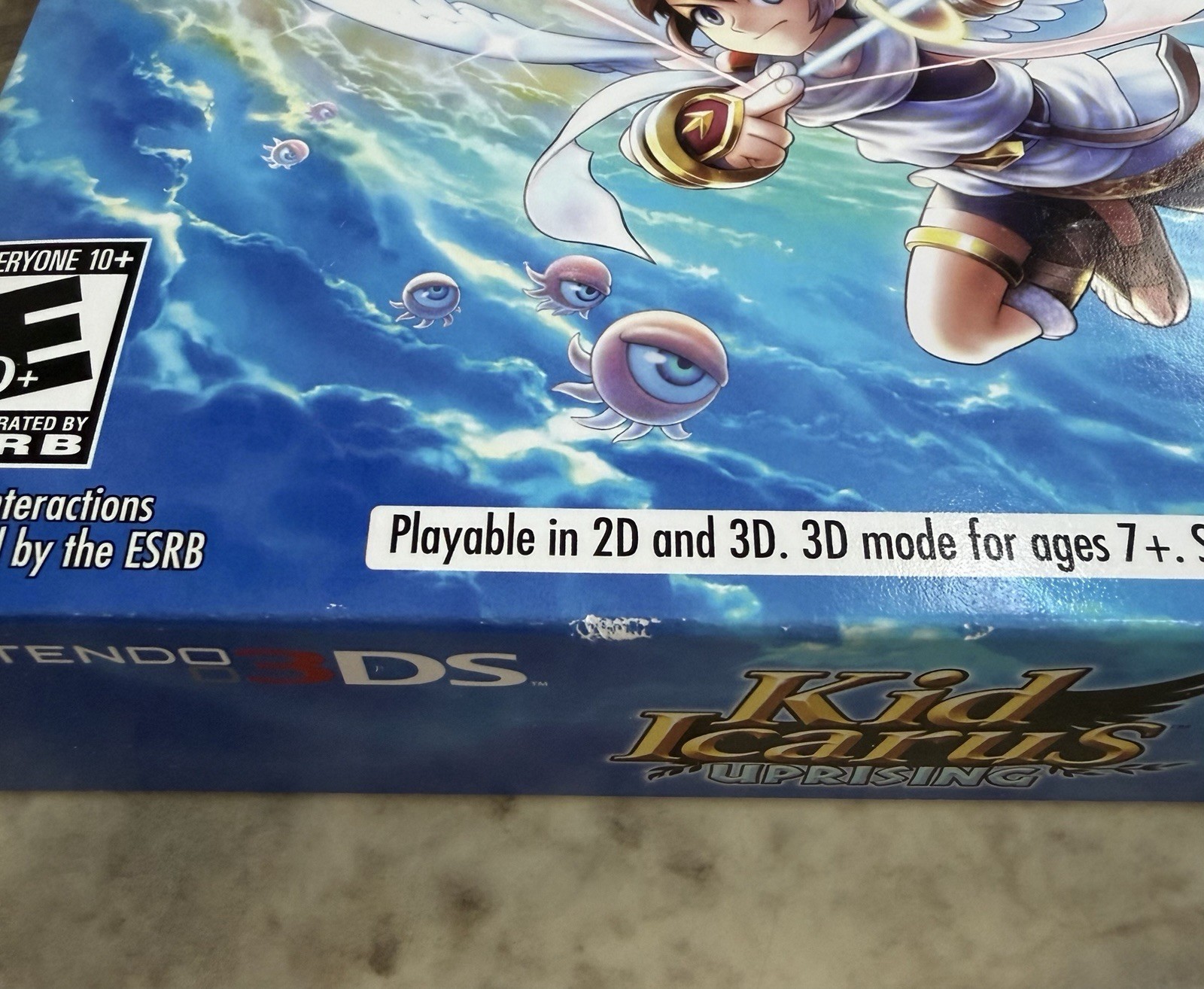 Brand New (see images) | Kid Icarus Uprising + 6 Random AR cards & 3DS Stand