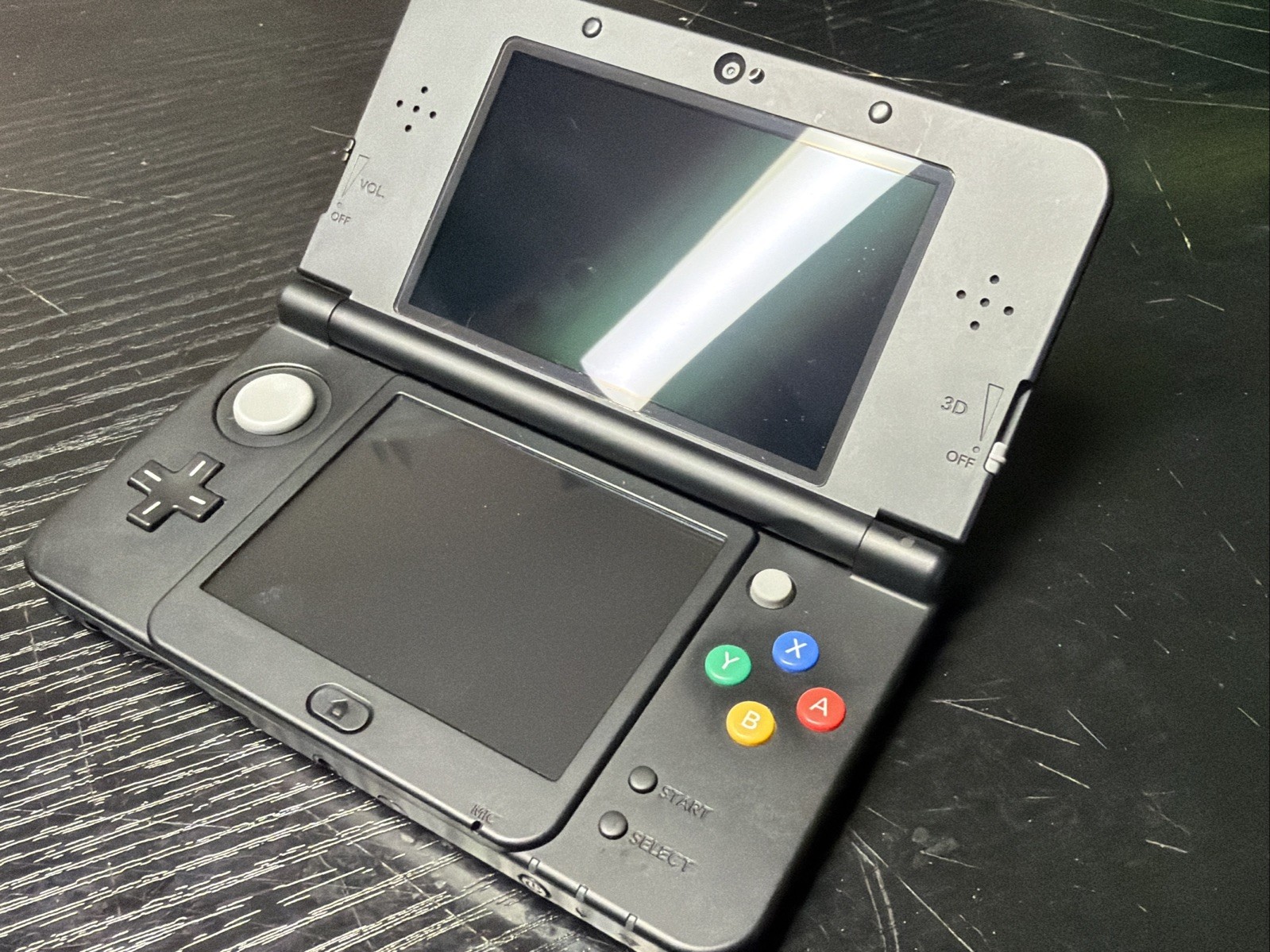Nintendo 3DS Original Super Mario Edition 4GB Handheld System – Black •CLEAN!•