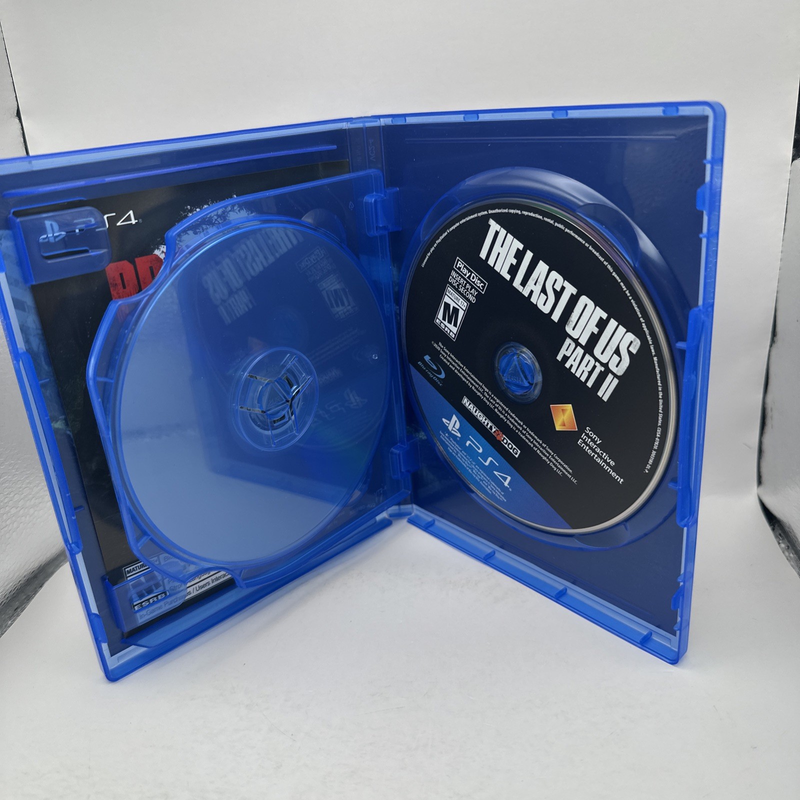 The Last of Us Part II 2 Playstation 4 PS4 Excellent Discs Naughty Dog