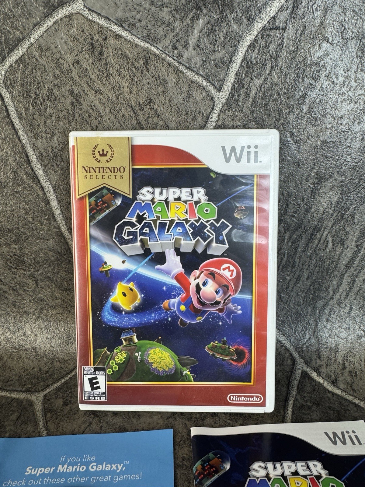 Nintendo Wii Super Mario Galaxy Nintendo Selects (Nintendo WII, 2011) Complete
