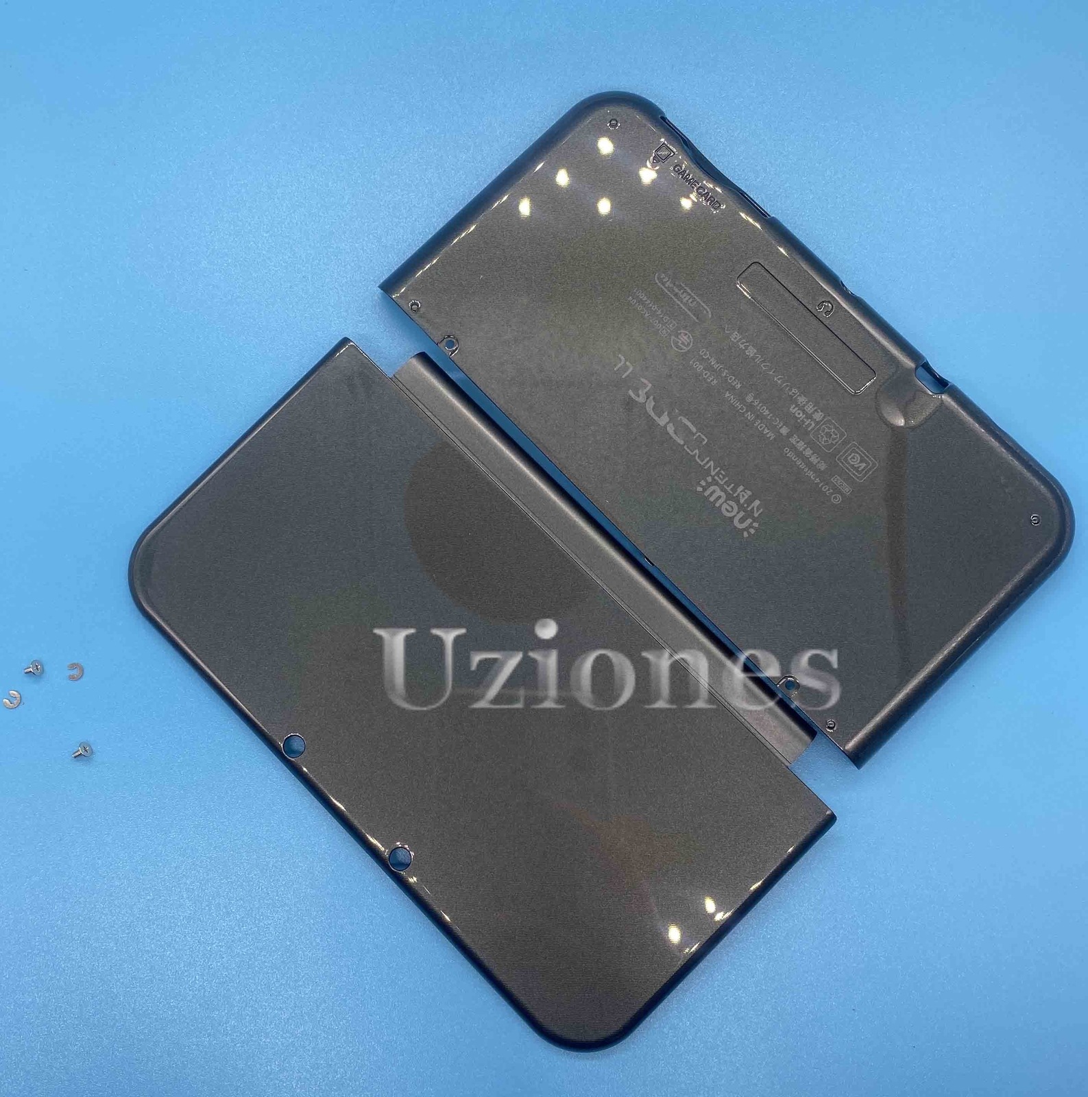 A+E Cover Shell Housing Front Back Case Replace For New Nintendo 3DS XL/LL Black