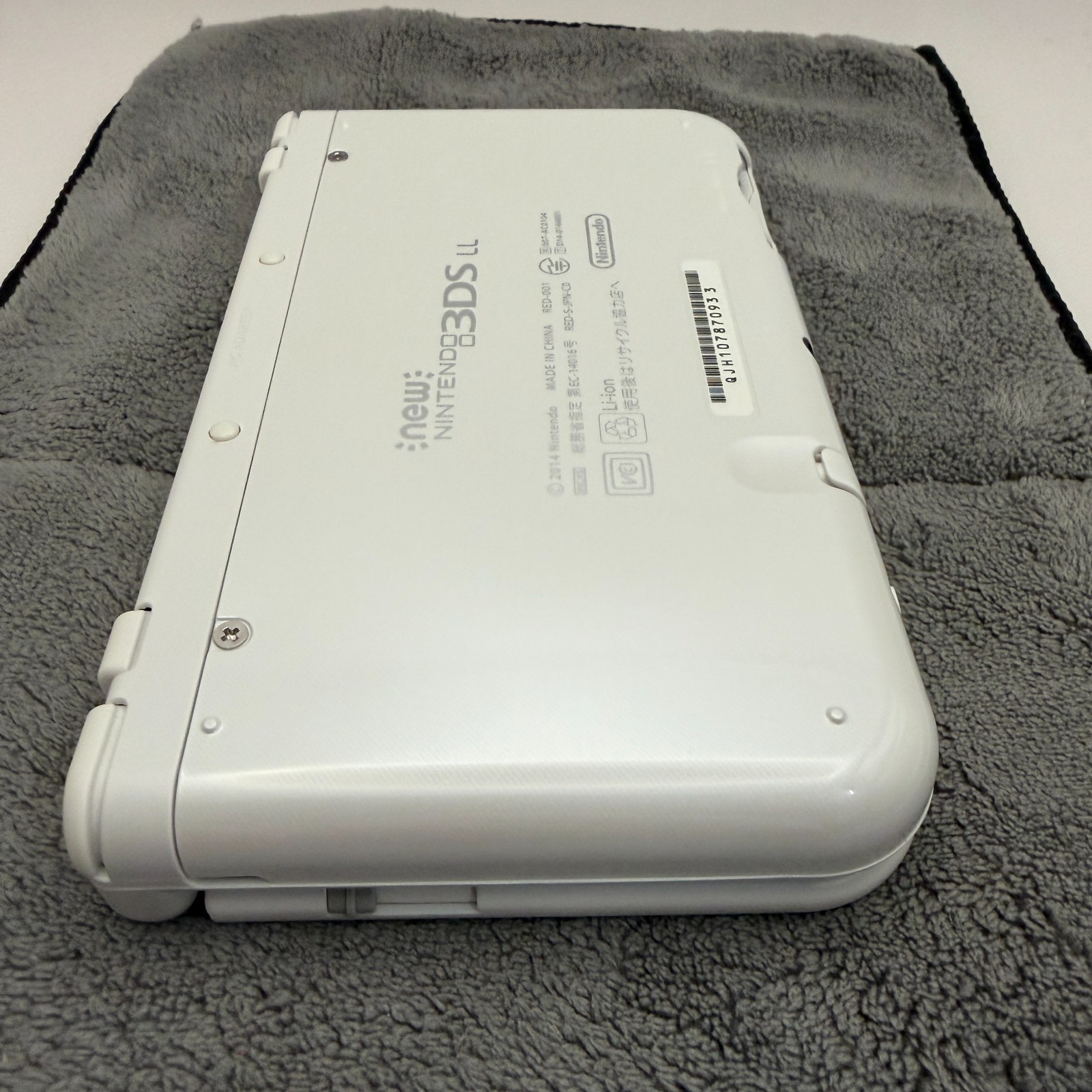 【Near Mint】TOP IPS Nintendo New 3DS LL XL Pearl White Handheld Game Console