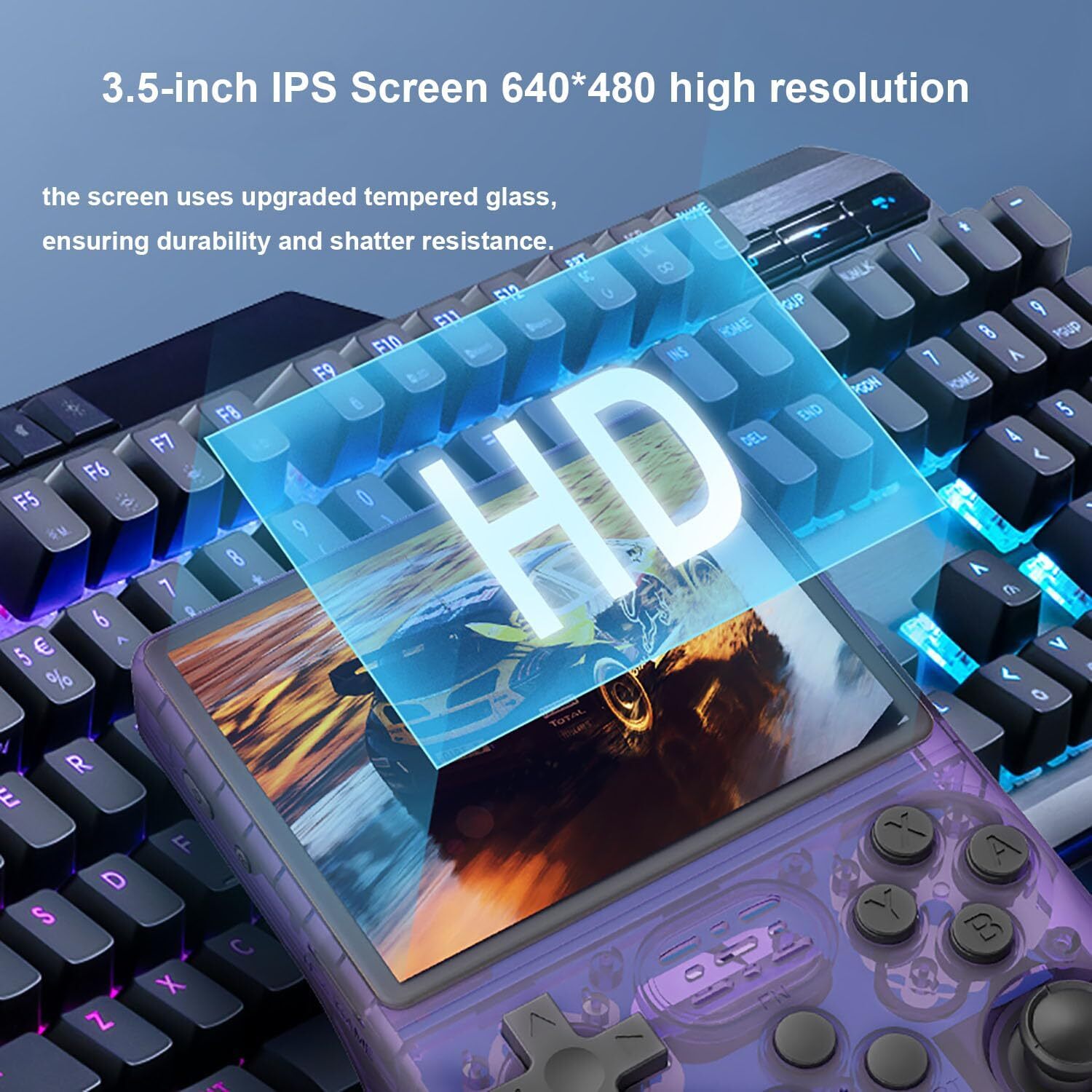 R36S Retro Handheld Video Game Console Linux System 3.5 Inch IPS Screen