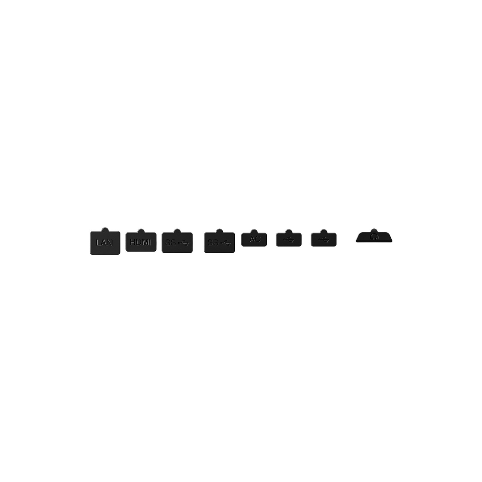 For PS5 Slim Gaming Console Dust Plugs Anti-Dust Cap Dustproof Cover 9Pack/lot