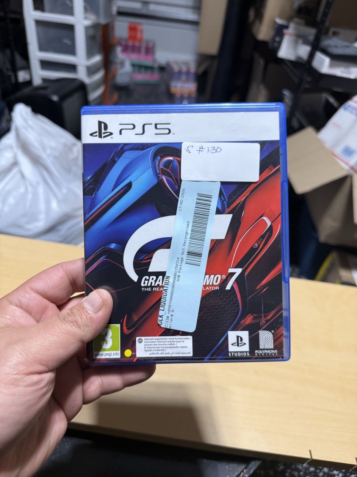 Gran Turismo 7 PS5 PEGI 3