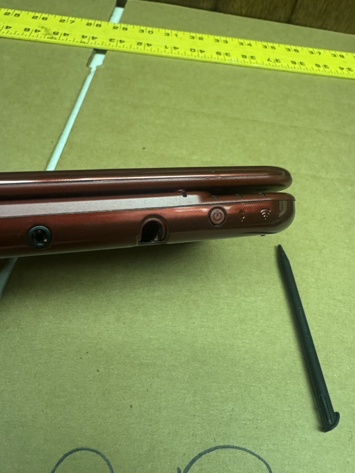 Nintendo “New” 3DS XL Metallic Red Handheld Console System RED-001