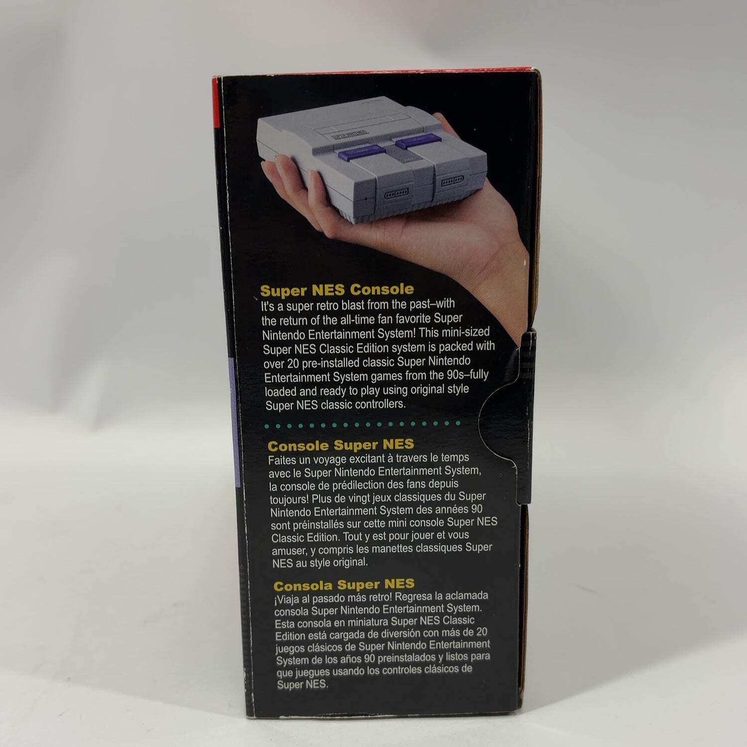 Nintendo SNES Classic Edition Console Gaming System CLV-201 Gray