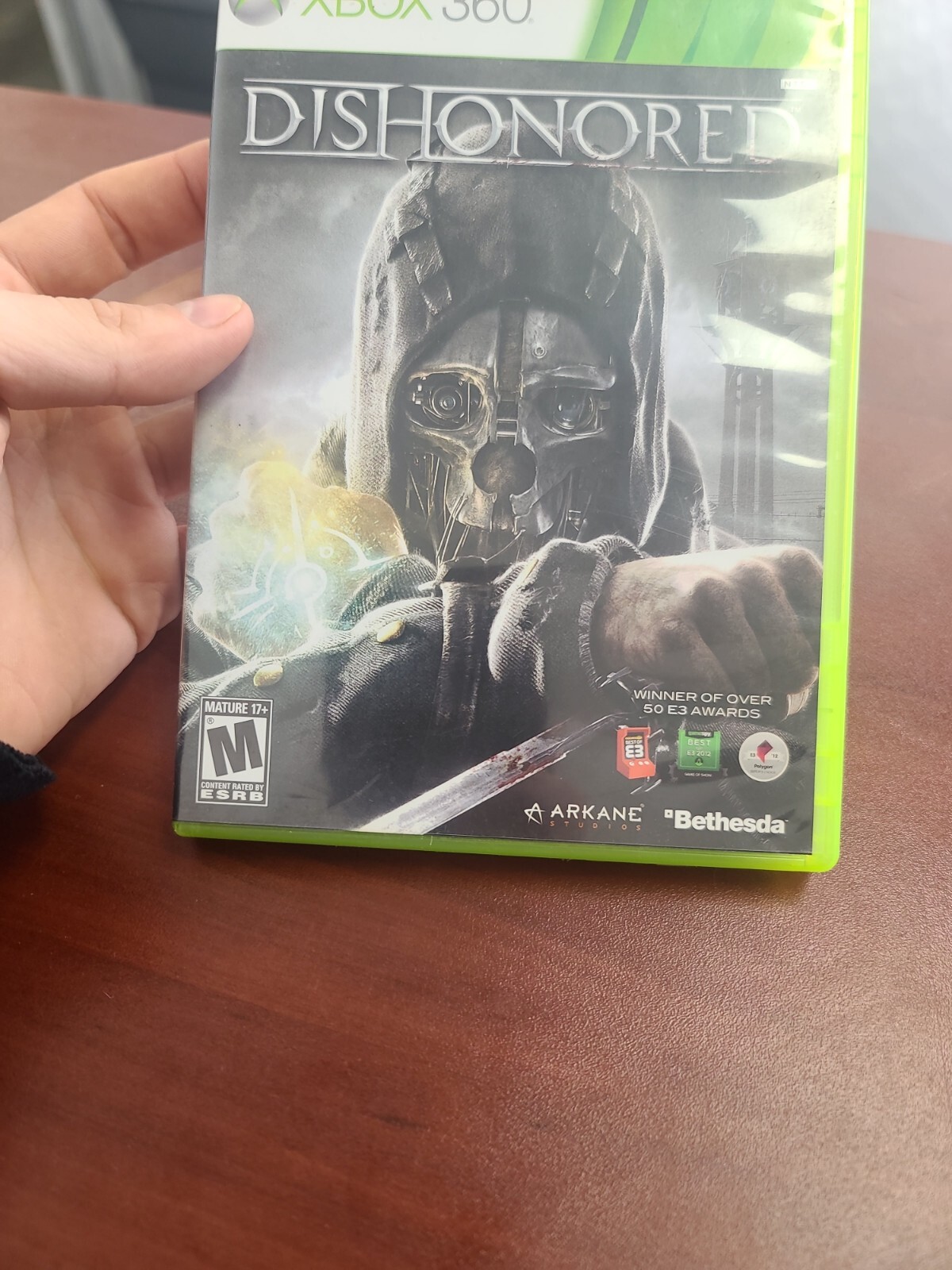 Dishonored 2012 Microsoft Xbox 360 Complete w/ Manual Game