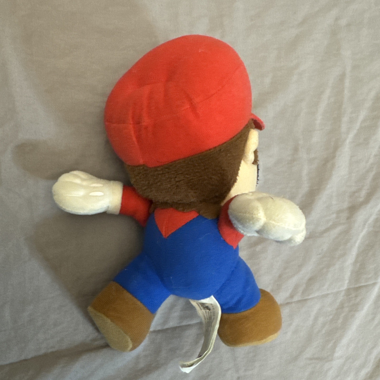 2008 Nintendo Super Mario Bros 8” Mario Running Plush Toy