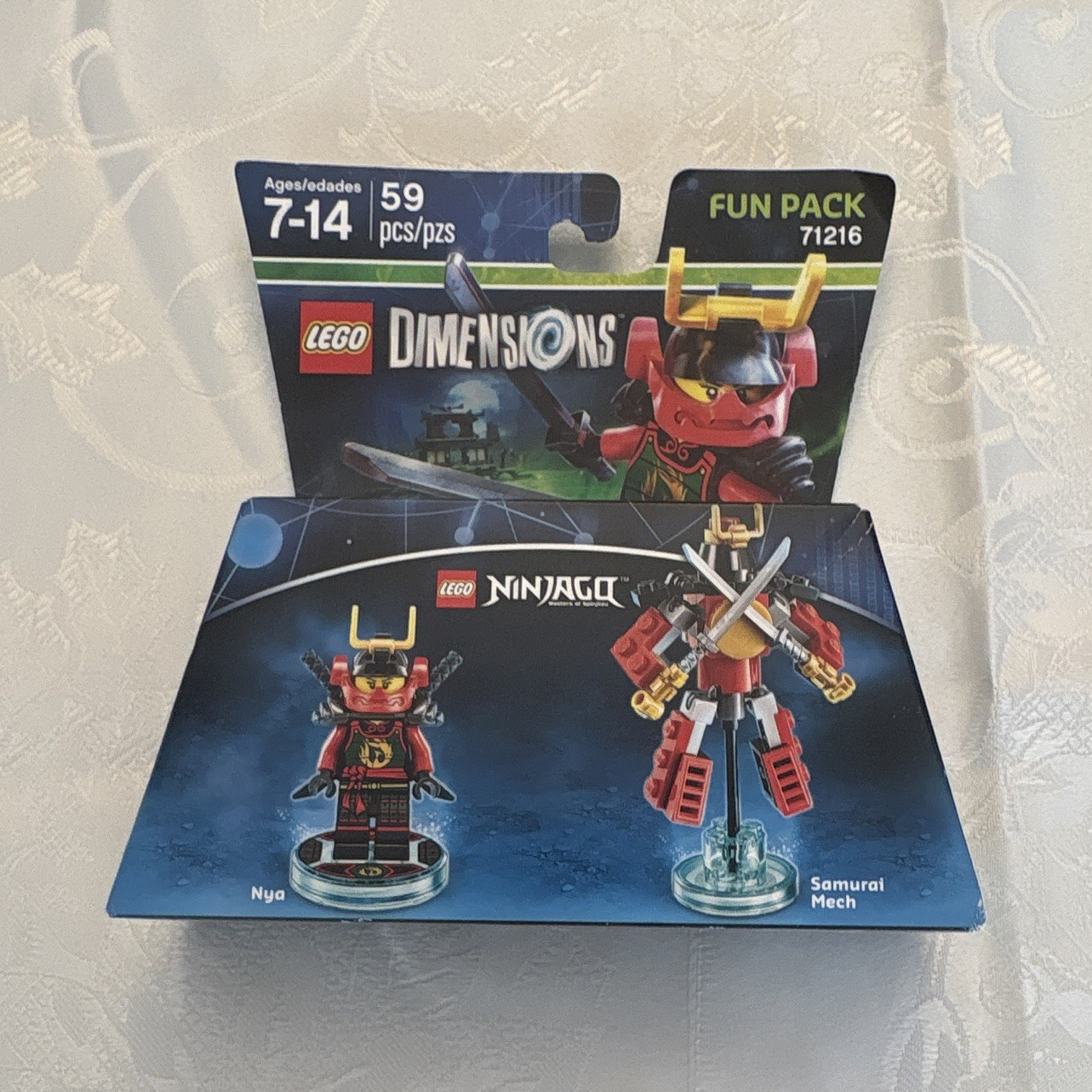 LEGO Dimensions Fun Pack 71216 Ninjago Nya with Samurai Mech 3-in-1 (2016)