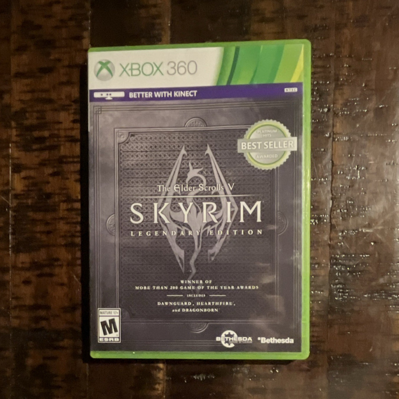 Bethesda The Elder Scrolls V Skyrim Legendary Edition RPG M Xbox 360 Kinect