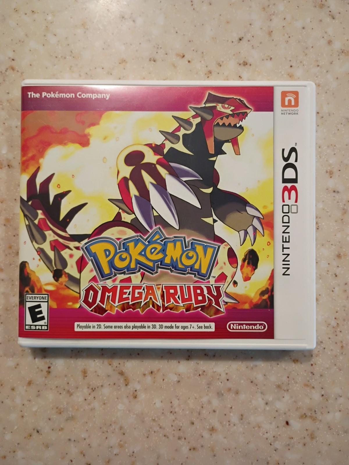 Pokémon Omega Ruby Nintendo 3DS CASE AND INSERT ONLY NO GAME