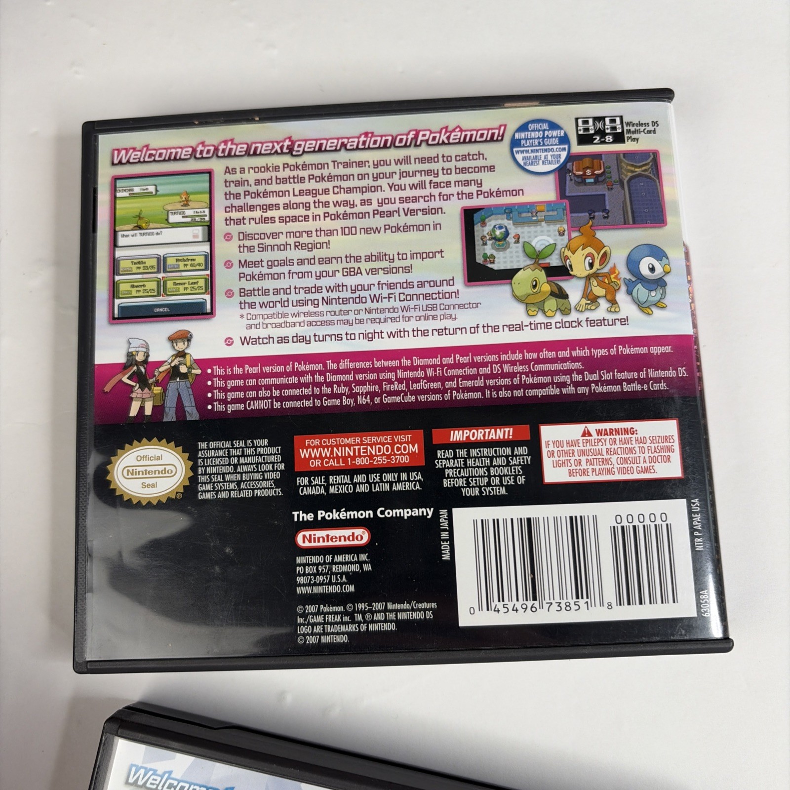 CLEAN! Pokemon Platinum Diamond Pearl Bundle CIB 100% Complete Box Authentic DS
