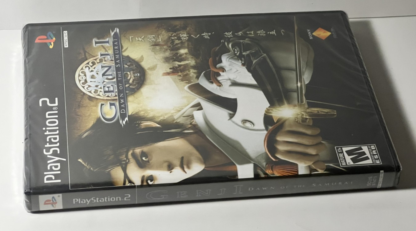 Genji Dawn of the Samurai (Sony PlayStation 2, 2005) New