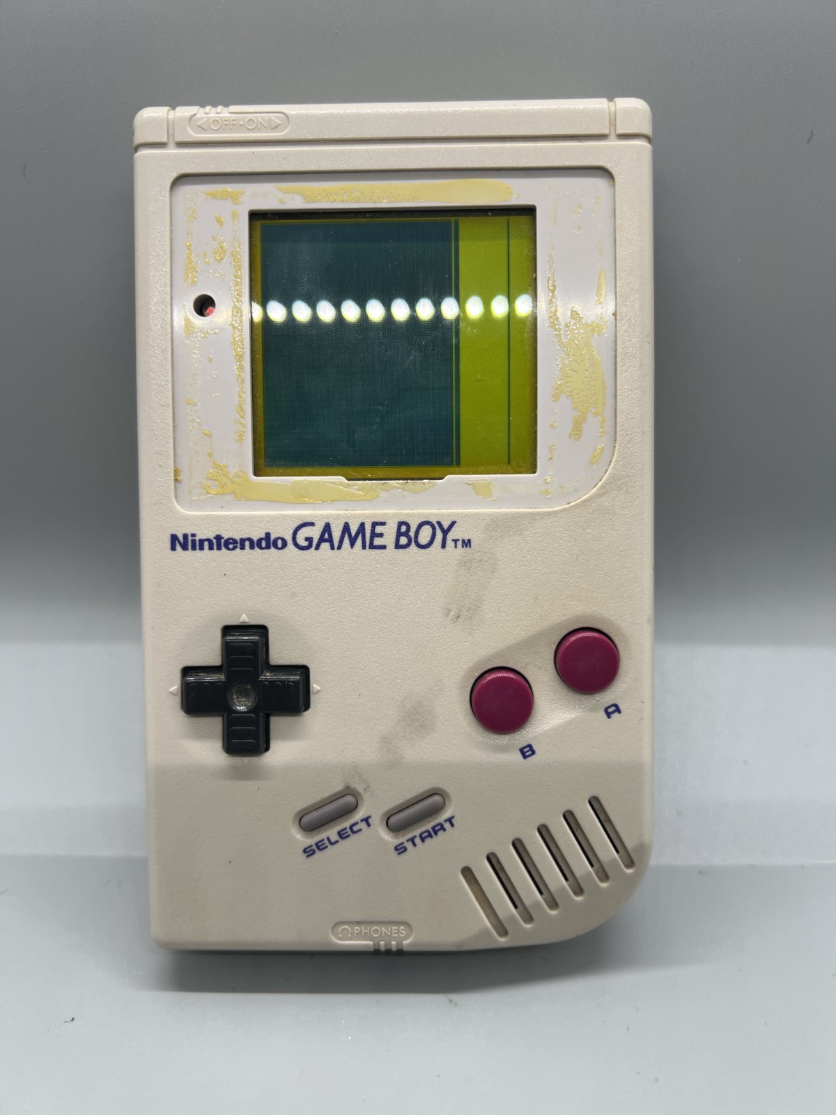 Nintendo Game Boy Original DMG-01 (1989) Working Needs New Screen