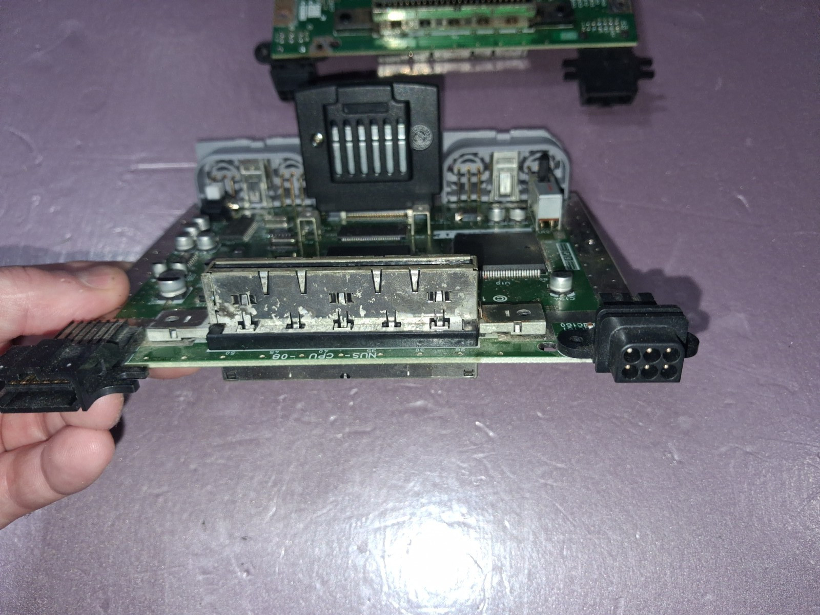 Nintendo N64 NUS-001 DEFECTIVE DONOR EXACT 08-NO SOUND w/RUST JUNK 04-SEE ALL